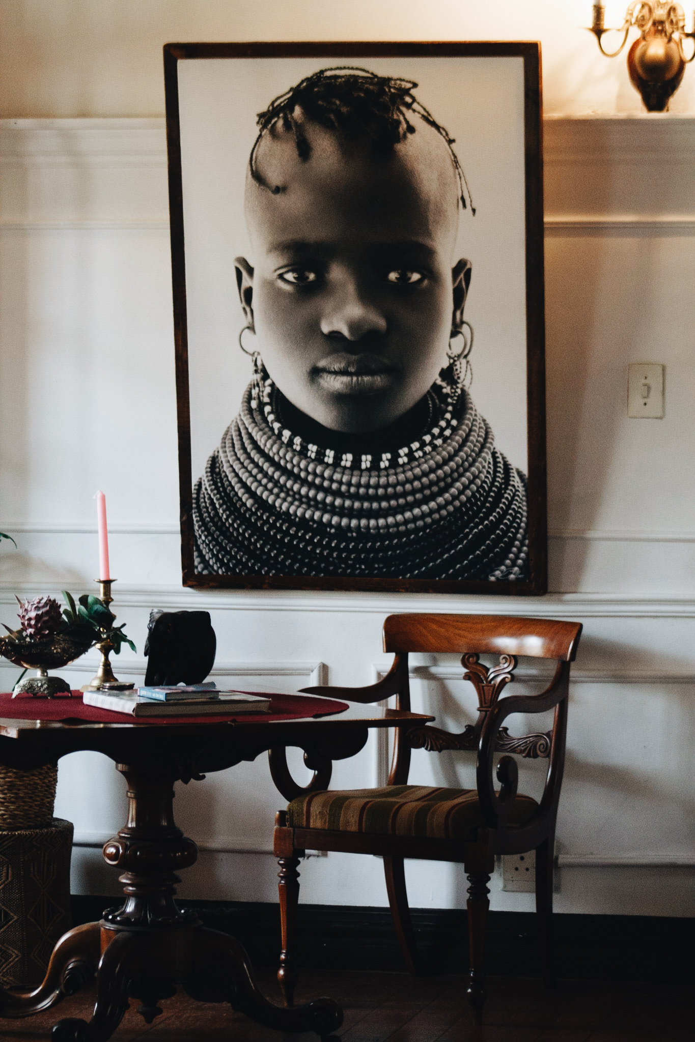 Table and artwork